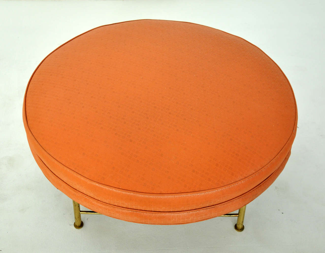 American Round Ottoman by Harvey Probber