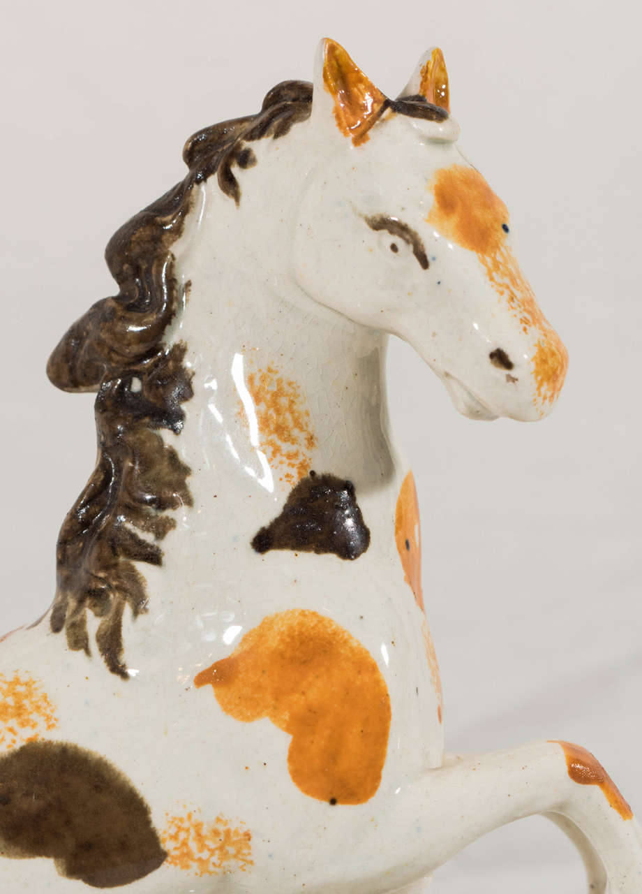This rare example of an 18th century horse is featured on the cover of 