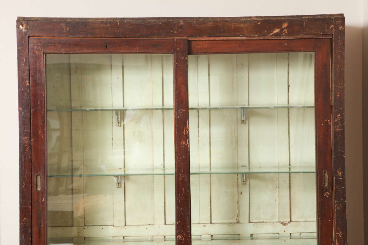 glass front bookcases
