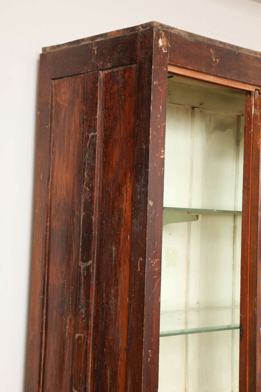 Glass-Front Indian Bookcase 2