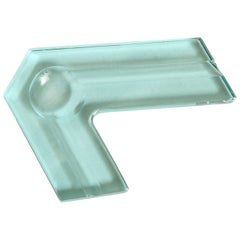 Contemporary Italian Molded Glass Vide-Poche
