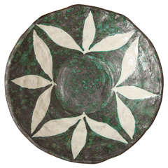 Italian Mid Century Pottery Bowl, Signed G. Coppa