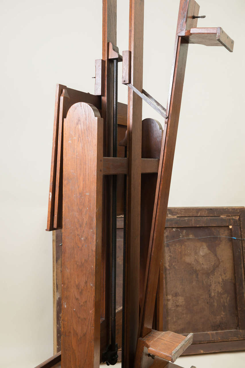 19th Century French Artist's Easel 5