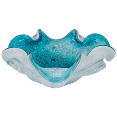 Blue Murano Glass Dish