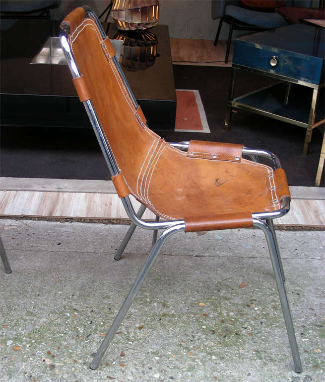 Mid-20th Century Two 1960s Chairs by Charlotte Perriand For Sale