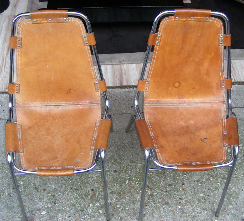 Two 1960s Chairs by Charlotte Perriand For Sale 1