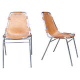 Two 1960s Chairs by Charlotte Perriand