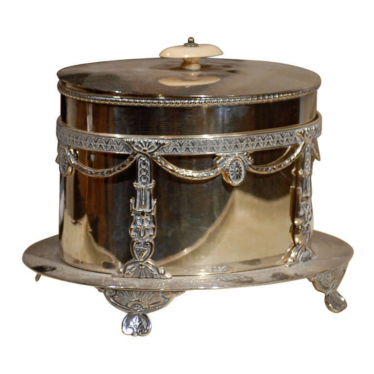 Italian Barrel With Silver Dots