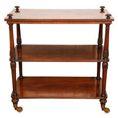 Antique A Regency three tier buffet