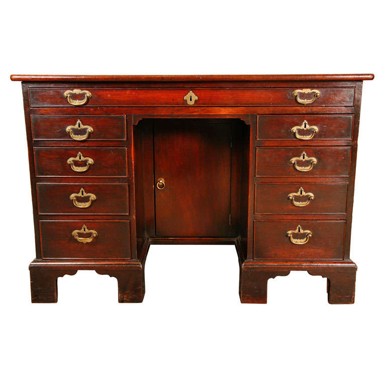 A Wentworth Woodhouse Knee Hole Desk