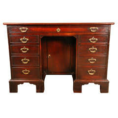 A Wentworth Woodhouse Knee Hole Desk