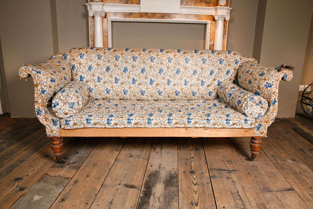 A Regency English Country House Sofa At 1stdibs A Regency English Country House Sofa At