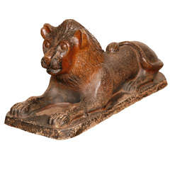 Stone Glazed Lion Figure 11