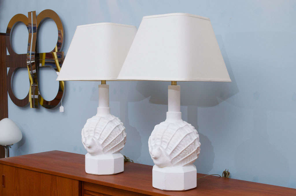 France Elkins Lamps from Michael Taylor Residence In Excellent Condition In San Francisco, CA