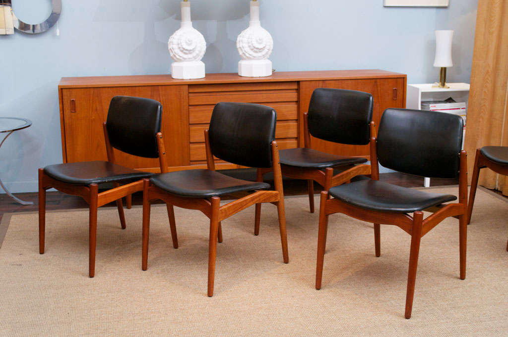 8 Danish Dining Chairs
