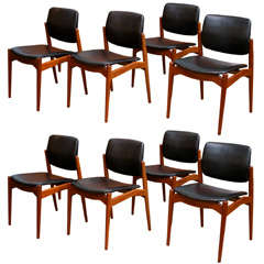 8 Danish Dining Chairs