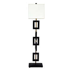 Chain Link Floor Lamp