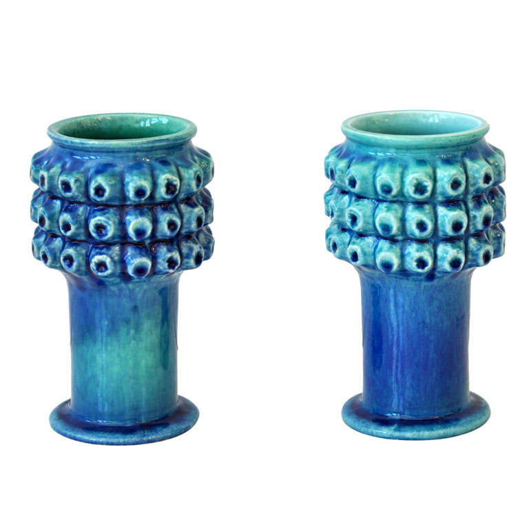 Pair of Ceramic Royal Haeger Vases