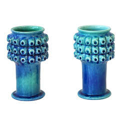 Vintage Pair of Ceramic Royal Haeger Vases