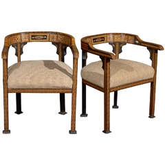 Pair of Anglo Indian Chairs