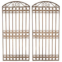 Pair of 19th Century French Garden Gates