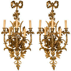 Pair of French Belle Époque Style Wall Sconces