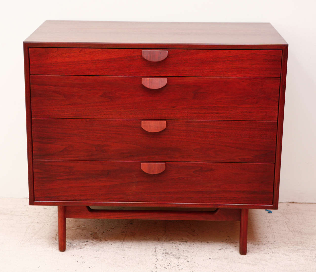 Jens Rison Rosewood Dresser In Excellent Condition In Los Angeles, CA