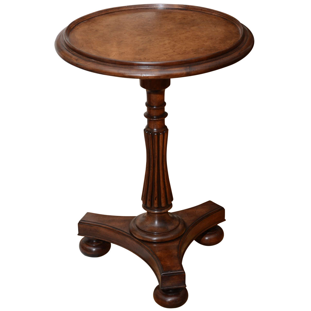 Walnut Drinks Table at 1stdibs