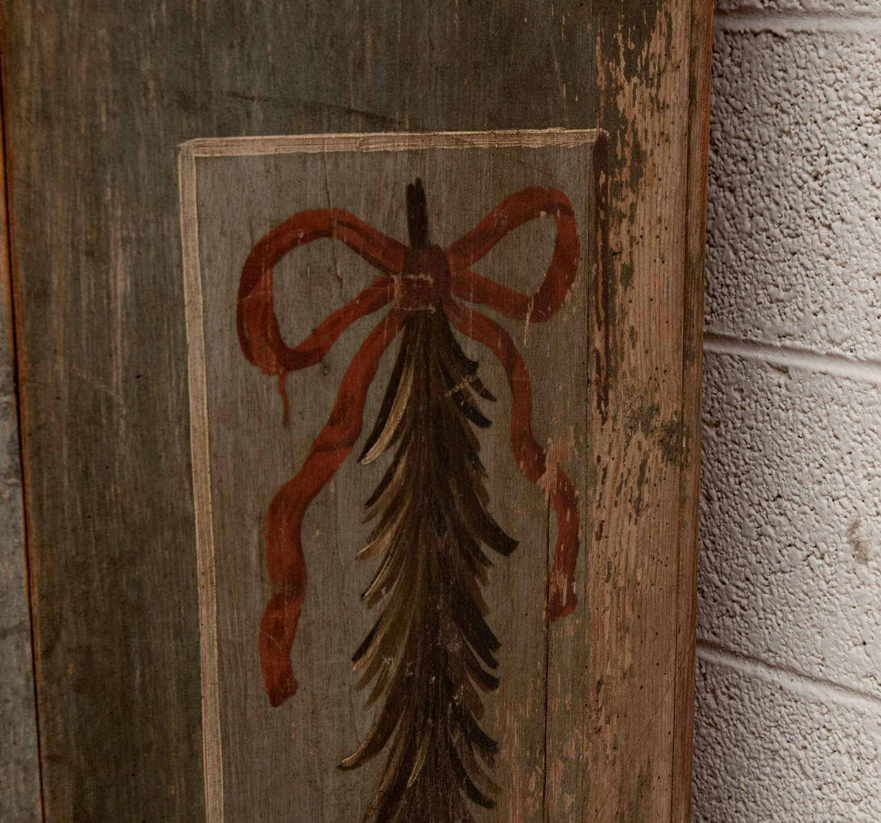 Painted Pine Armoire at 1stDibs