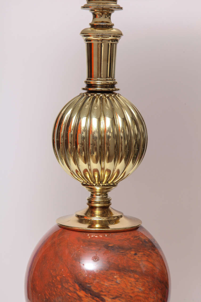 Mid-20th Century Pair of Murano Table Lamps