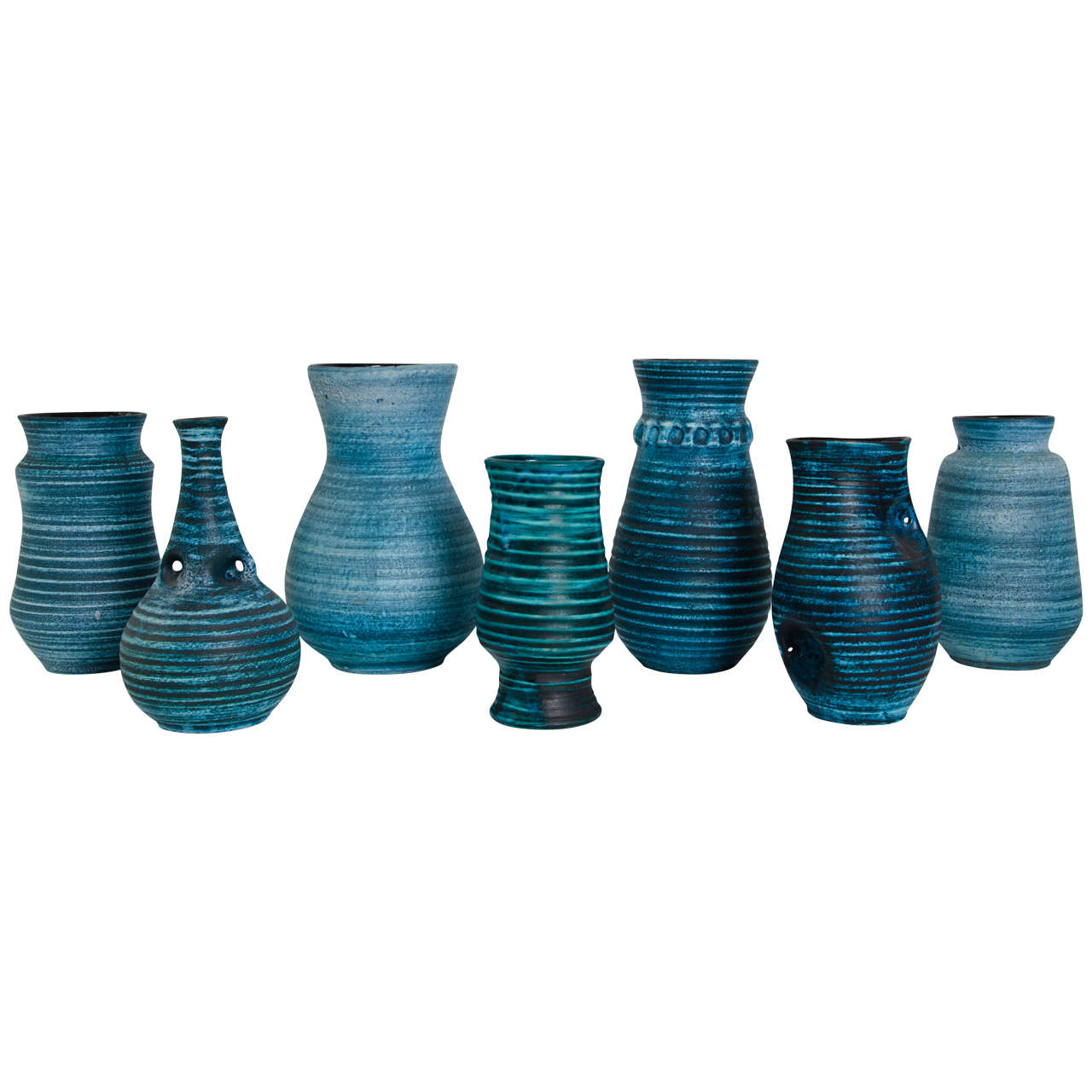 Set of Seven Accolay Ceramics