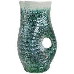 Vintage Accolay Backdoor Ceramic Vase
