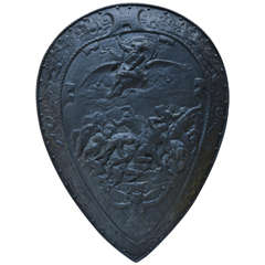 German Late 19th Century Renaissance Revival Decorative Shield
