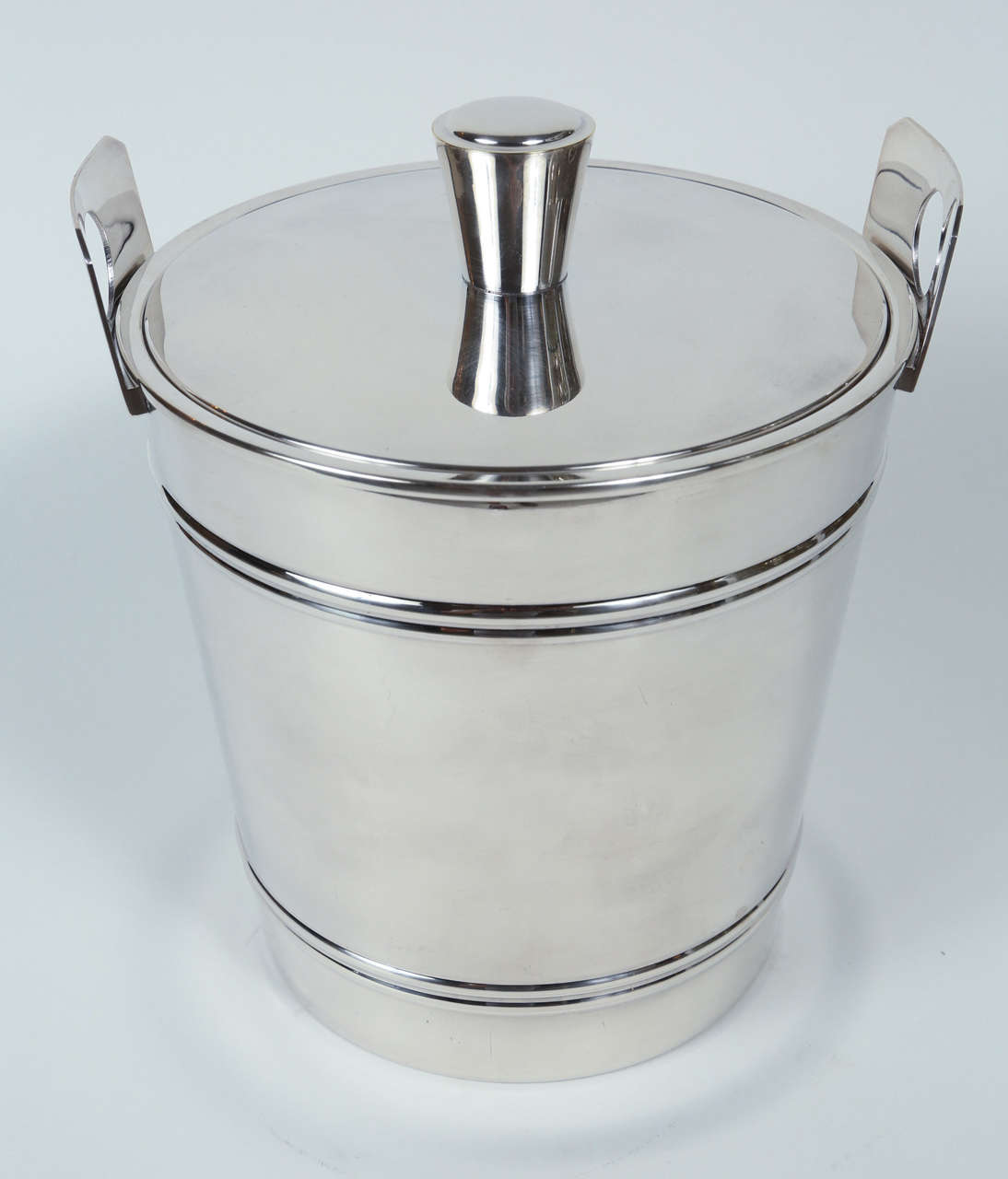 Oversized Italian Silver Plate Ice Bucket
