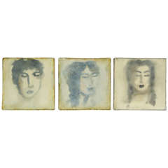 Trio of Encaustics by Eric Blum 10