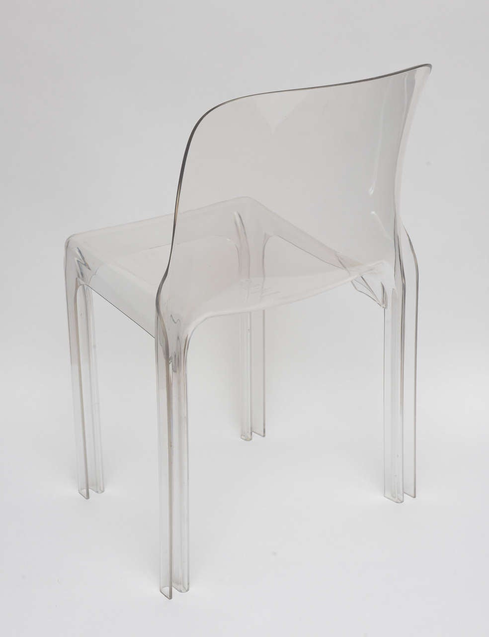 Contemporary Set of Four Selene Chairs by Vico Magistretti
