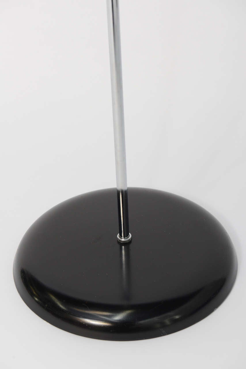 Large Robert Sonneman Orbiter Reticulating Floor Lamp In Excellent Condition In Miami, FL