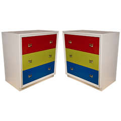 Pair of Mid-Century Modern Chests of Drawers 8
