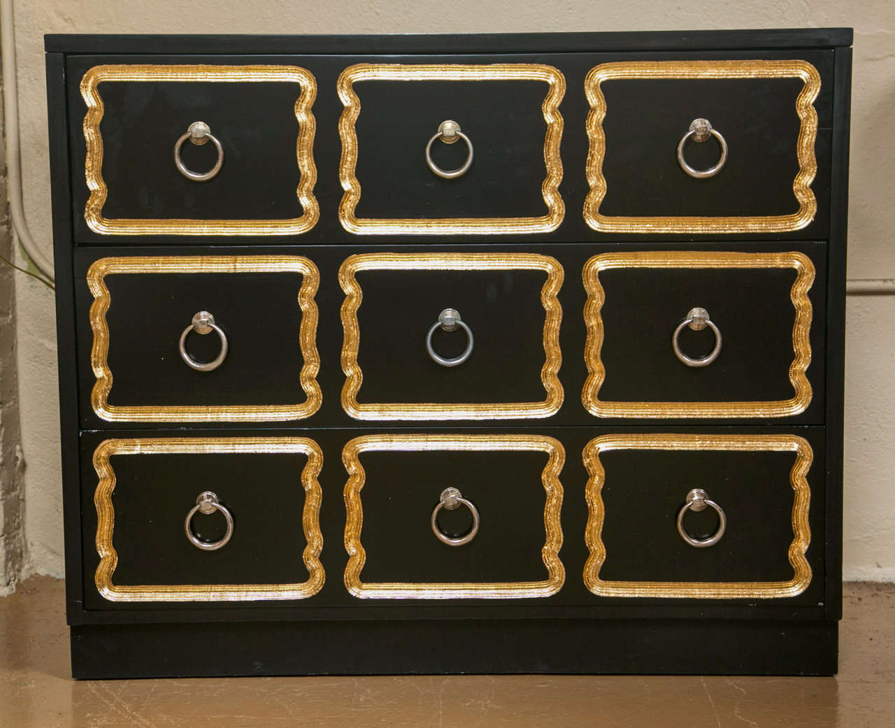 Pair of Dorothy Draper Style Espana Chests 1