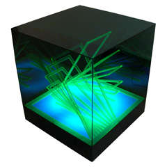 Cubo di Teo - Struttura Evoluzione Ritmo Zig Zag Table Lamp