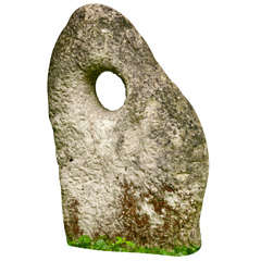 Hepworth Style Free-form Sculpture