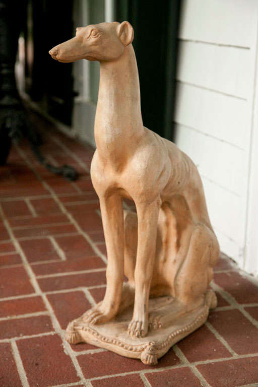 Stylish Terra-cotta Greyhound 5