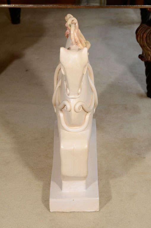 Ceramic sculpture, Colette Gueden for Primavera, French 1930s For Sale 1