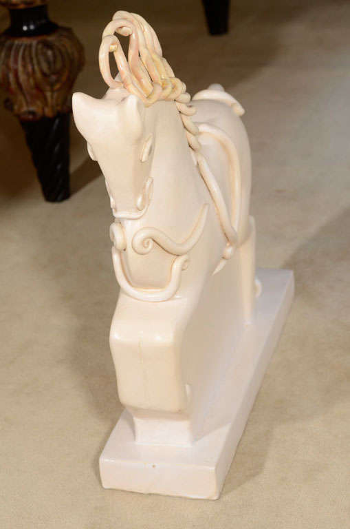 Ceramic sculpture, Colette Gueden for Primavera, French 1930s For Sale 2