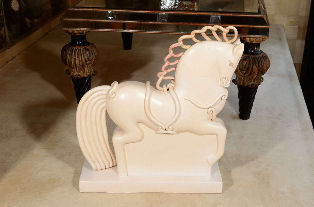Ceramic sculpture, Colette Gueden for Primavera, French 1930s For Sale 3