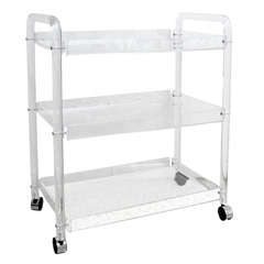 Three Tier Lucite Bar Cart