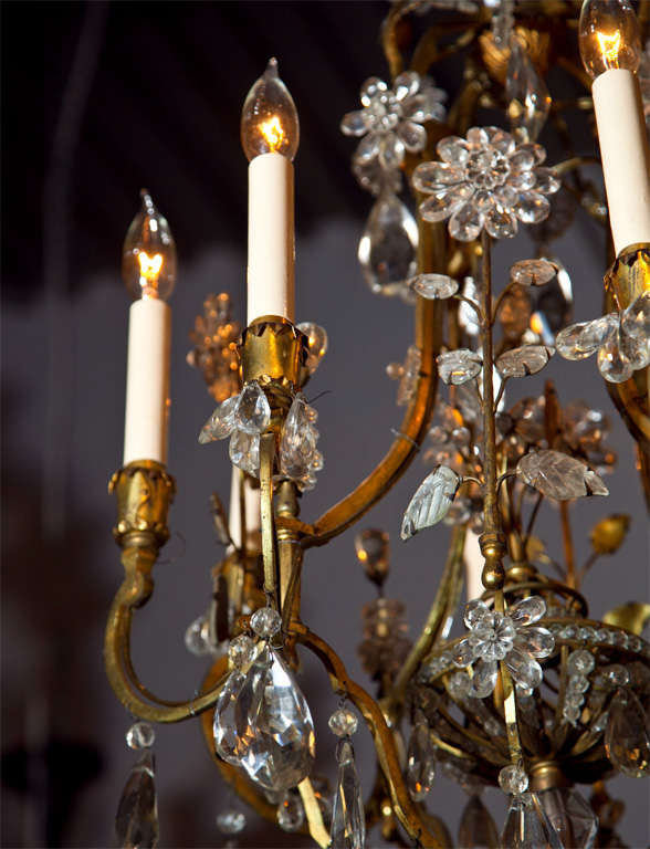 Early Bagues Chandelier In Good Condition For Sale In Stamford, CT