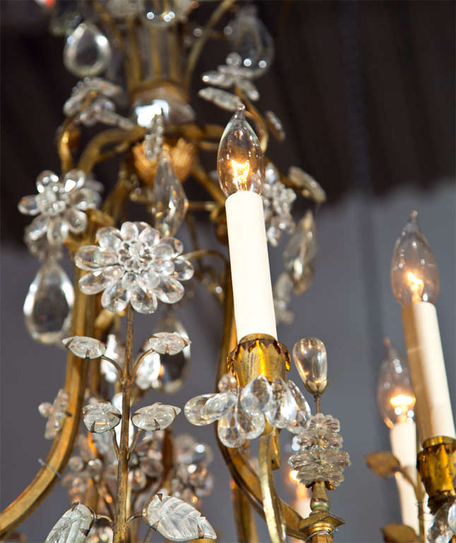 20th Century Early Bagues Chandelier For Sale