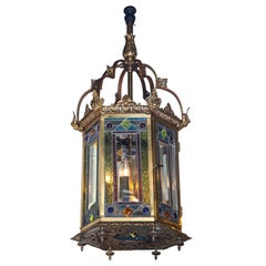 Vintage Aesthetic Movement Lantern