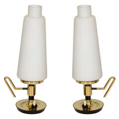 Pair of 1950s Italian Table Lamps